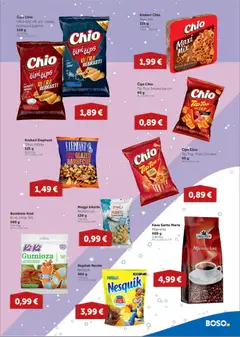 Boso - Ponuda - Pregled kataloga iz trgovine Boso, vrijedi od 22.12.2025 | Stranica: 9 | Proizvodi: Čips, Nesquik, Papar, Krekeri