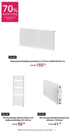  | Pagina: 30 | Producten: Radiator