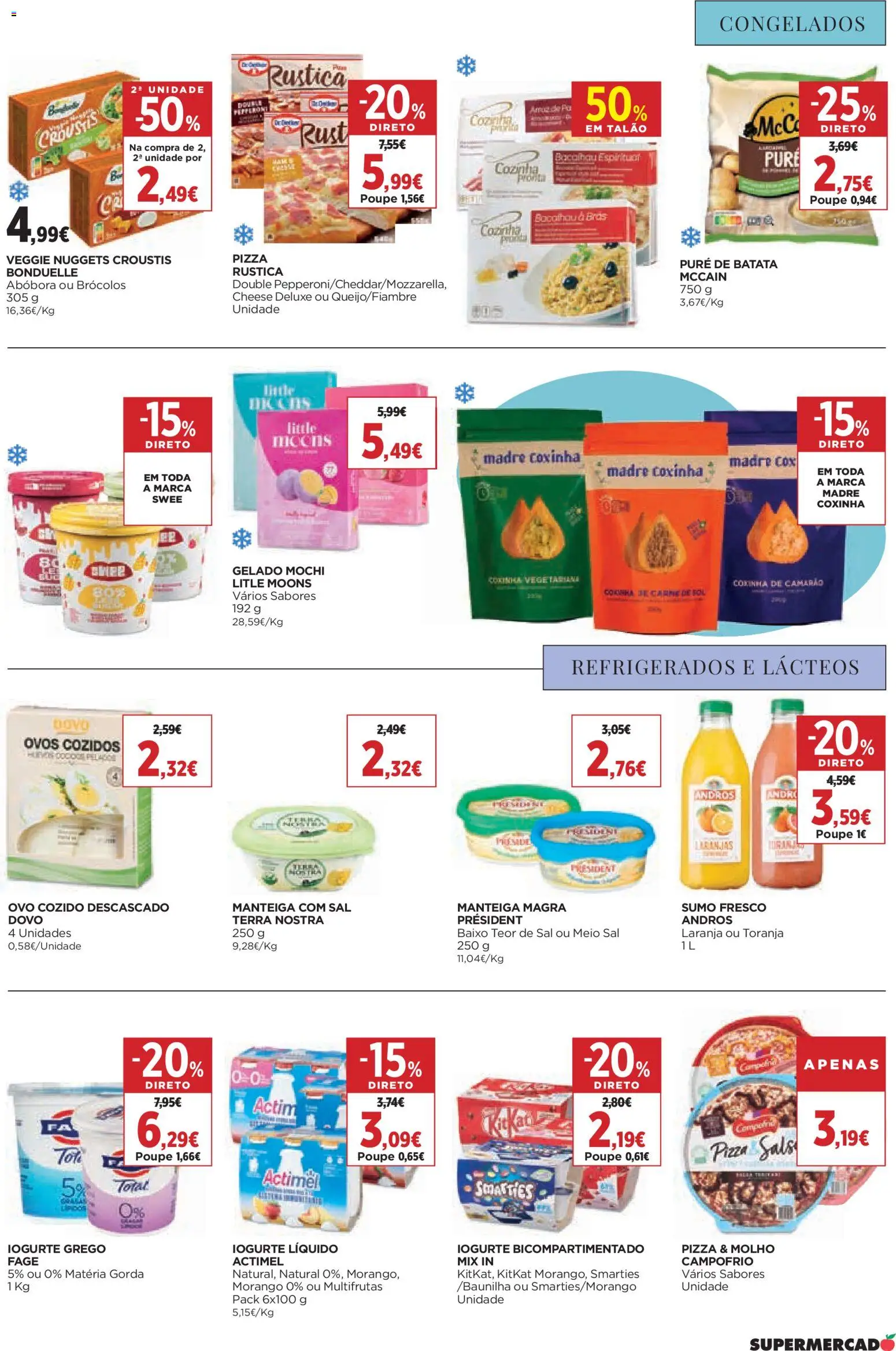 El Corte Ingles folheto │ válido de 30.01.2026 | Página: 21 | Produtos: Brócolos, Sal, Gelado, Iogurte liquido