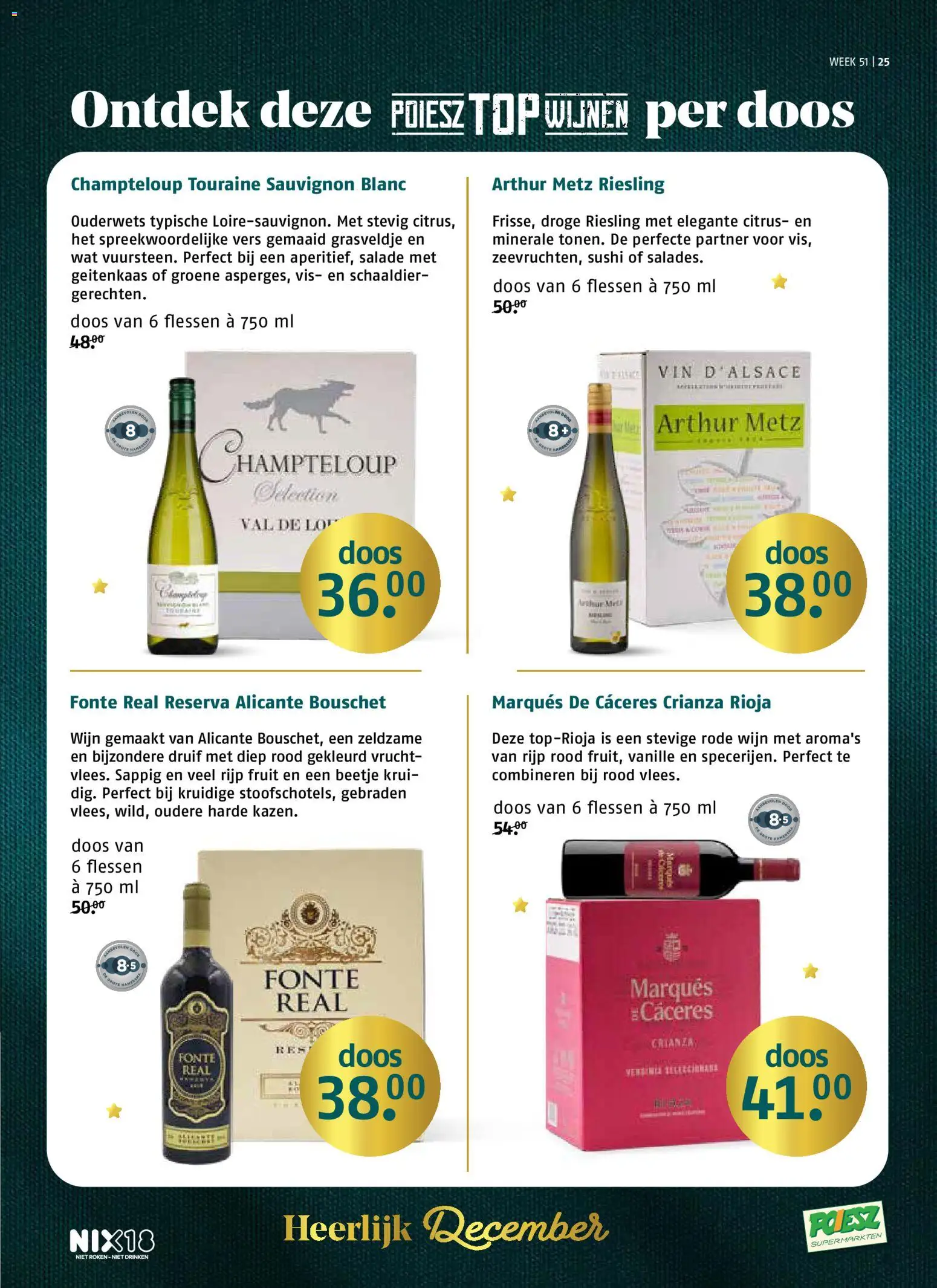 {H1} | Pagina: 25 | Producten: Wijn, Vis, Salade, Pavilon