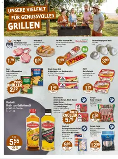 V-Markt - Hallertau/Oberpfalz - gültig ab dem 31.07.2025 | Seite: 12 | Produkte: Cevapcici, Burger, Kräuterbutter, Knoblauch