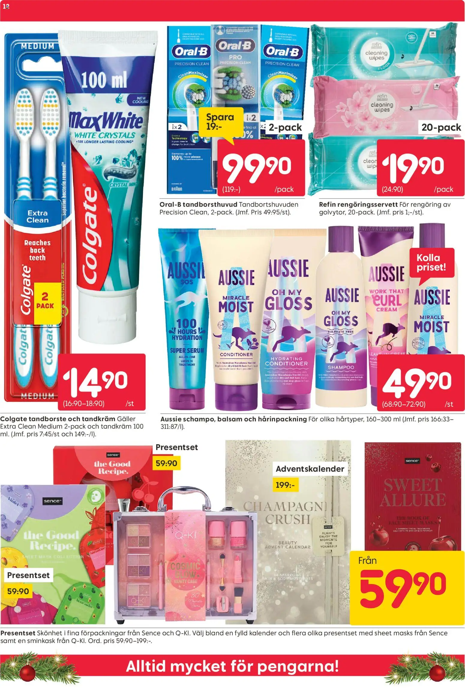 Rusta reklamblad aktuell från 10.11.2025 | Sida: 12 | Produkter: Balsam, Mask, Tandborste, Galler