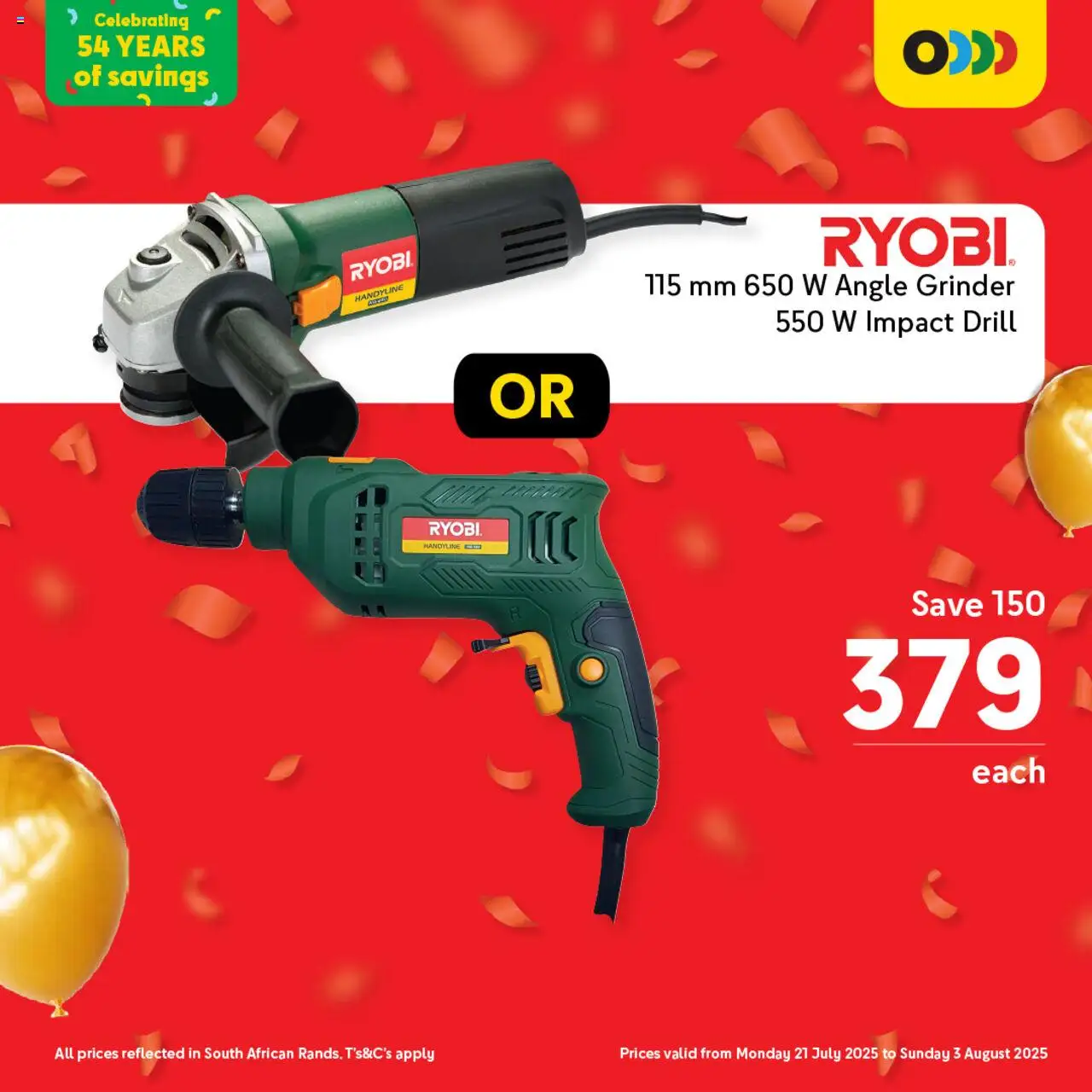 Makro Birthday Price-Drop DIY │ valid from 21.07.2025 | Page: 13 | Products: Grinder, Drill, Angle grinder