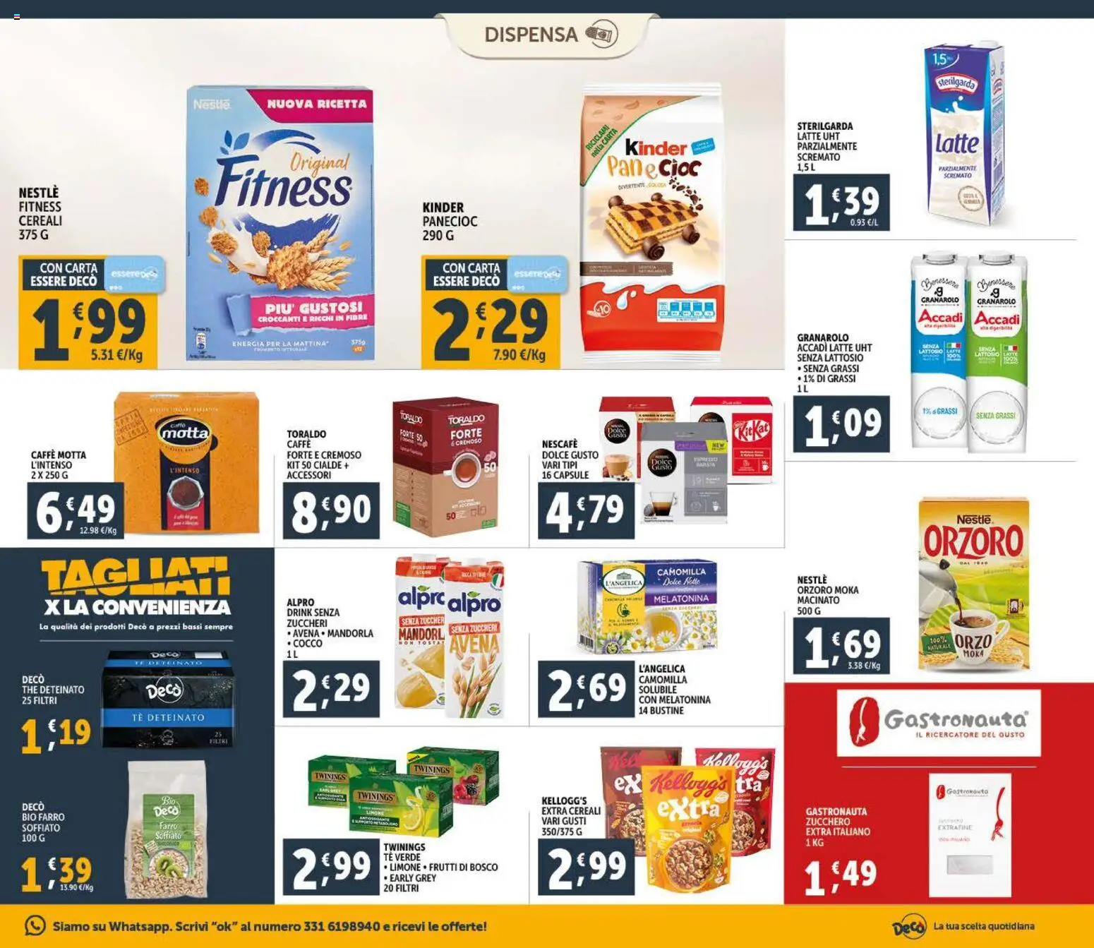 Volantino Decò del 09.01.2026 | Pagina: 11 | Prodotti: Tè, Cereali, Latte, Limone
