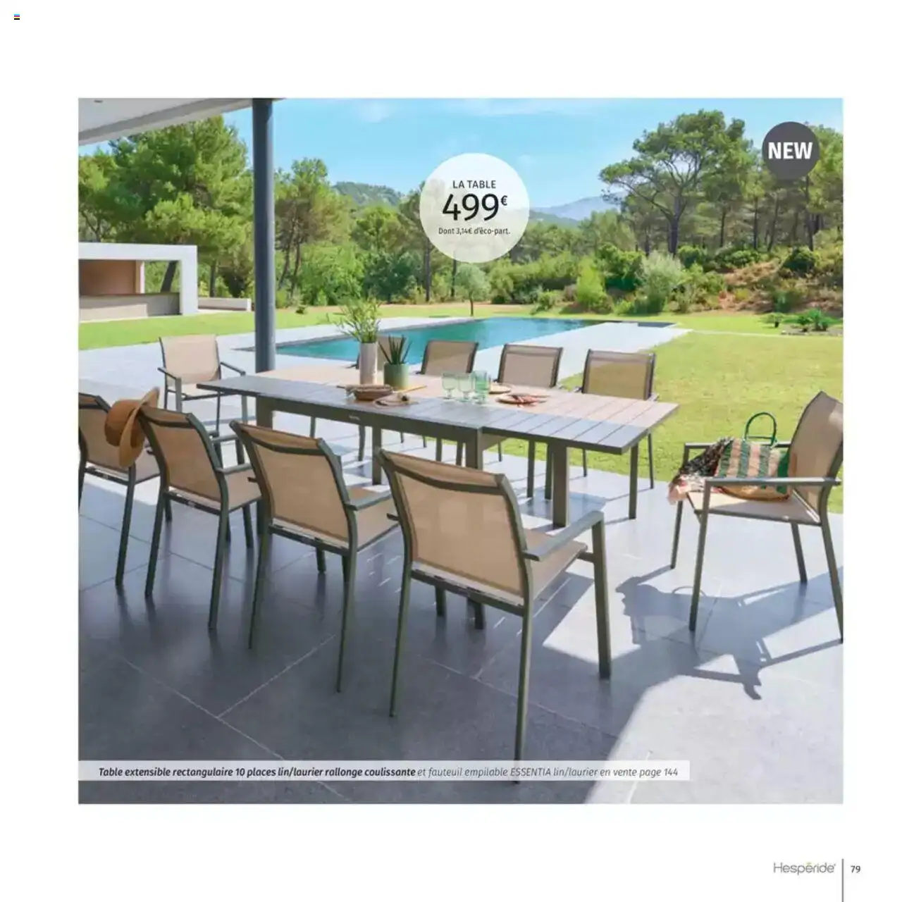  | Page: 79 | Produits: Table extensible, Fauteuil, Table
