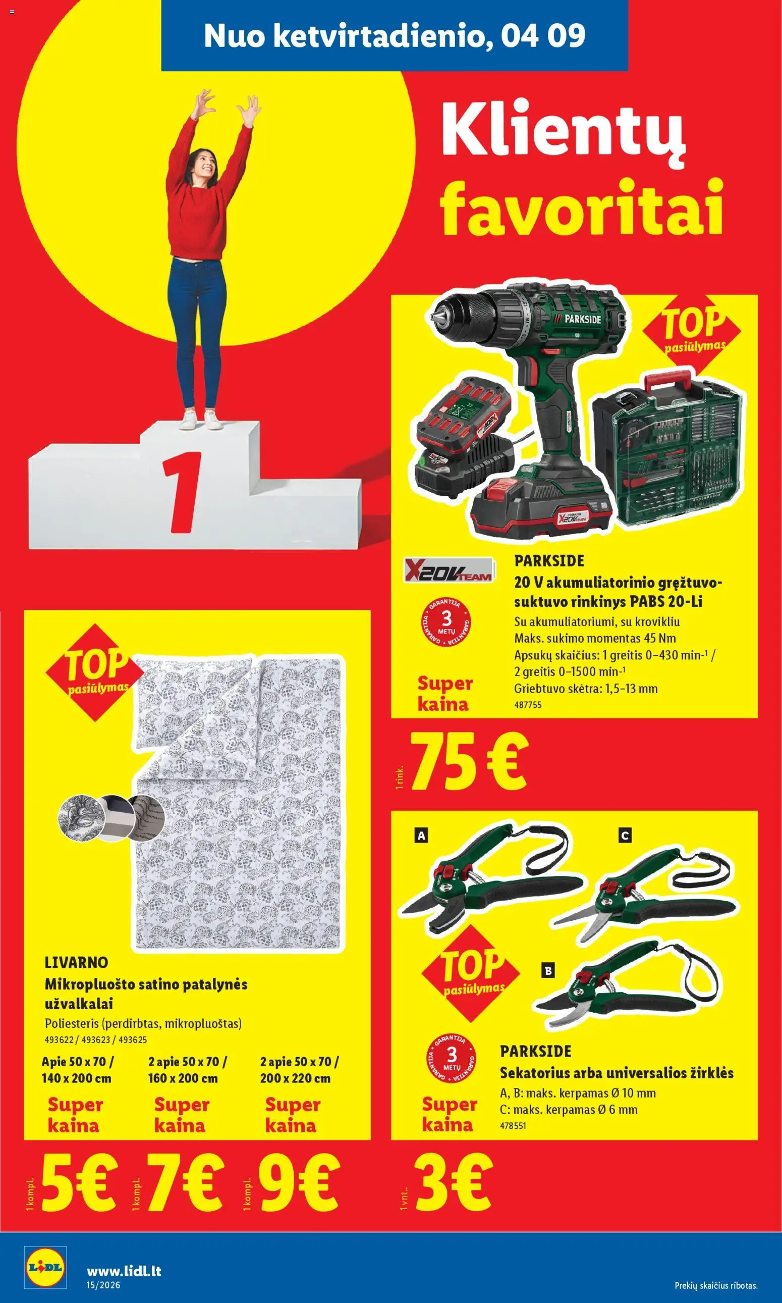 LIDL akcijos nuo 06.04.2026 | Puslapis: 14