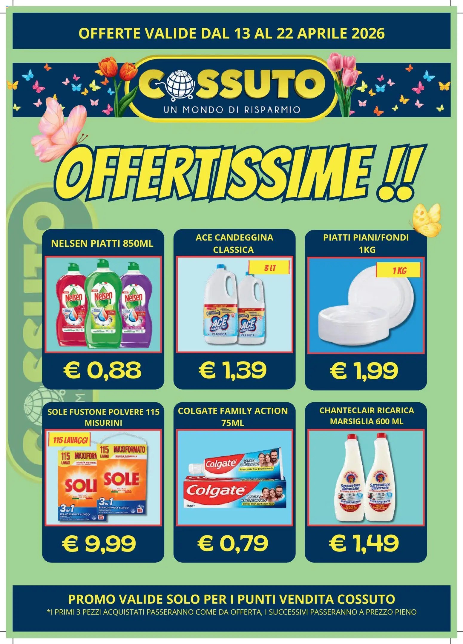 Volantino Cossuto del 13.04.2026 | Pagina: 1