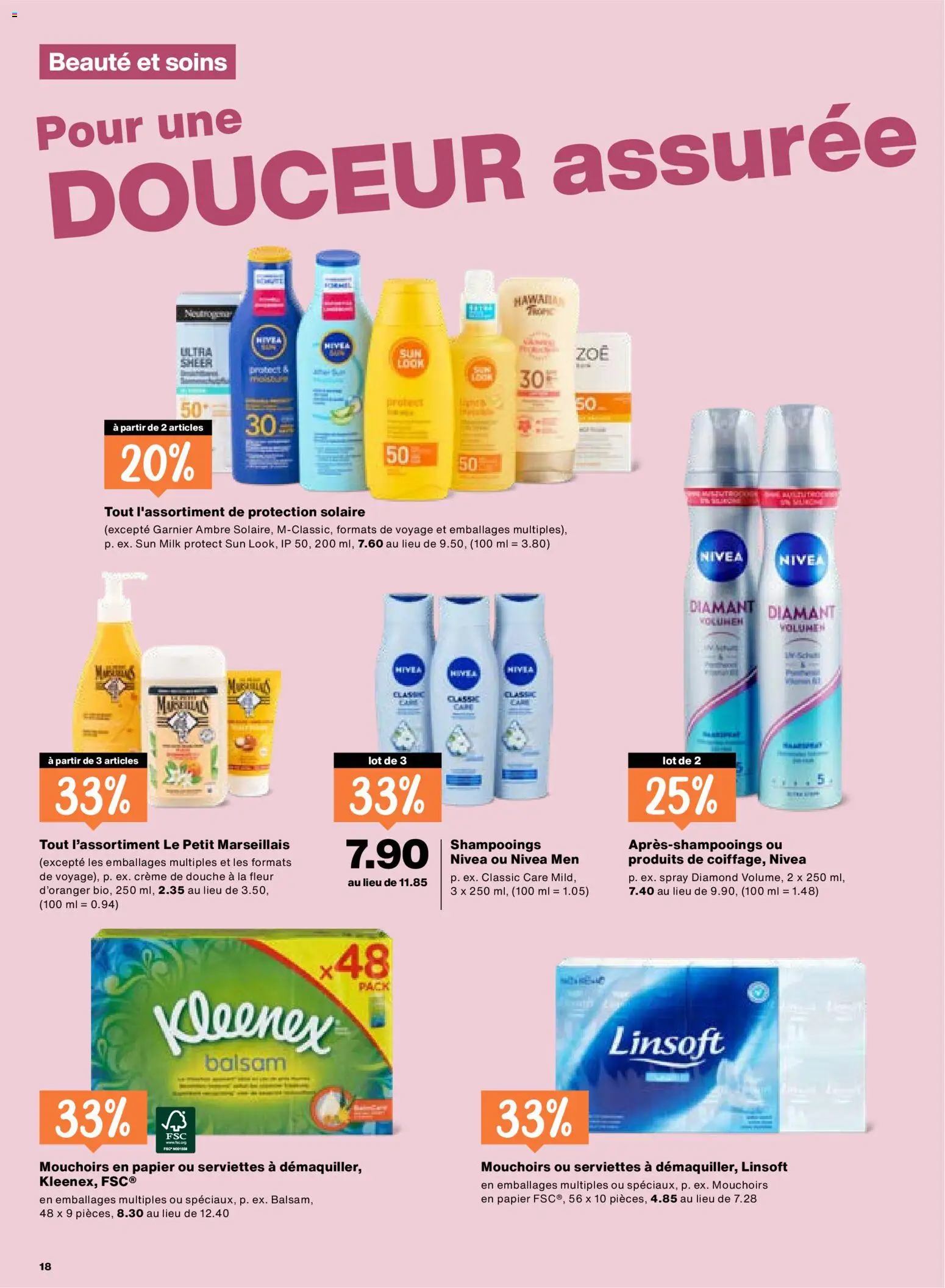 Migros aktionen FR – gültig ab 16.04.2026 | Seite: 18 | Produkte: Shampoo, Creme