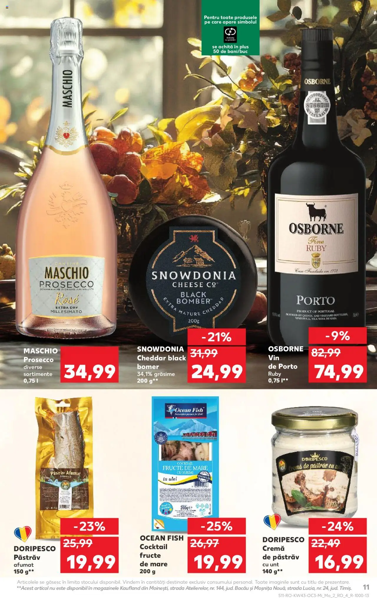Noul catalog Kaufland – valabil de la 22.10.2025 | Pagină: 11 | Produse: Ulei, Vin, Cocktail, Fructe
