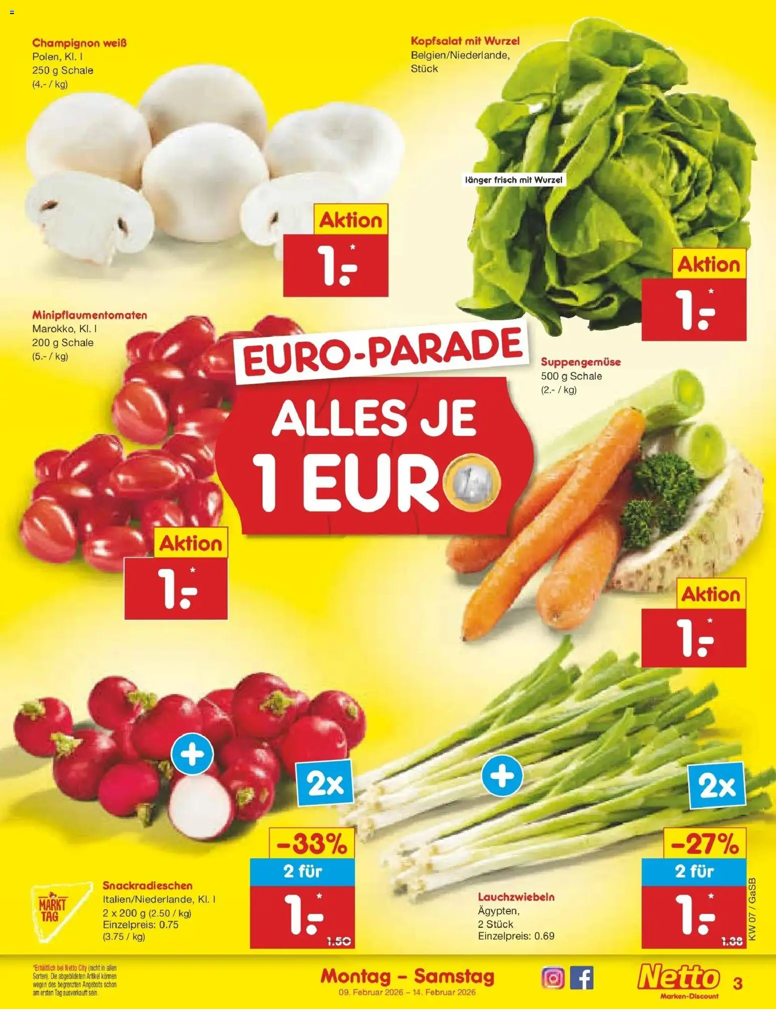 Netto Marken-Discount - Netto: Wochenangebote – gültig ab 09.02.2026 | Seite: 3