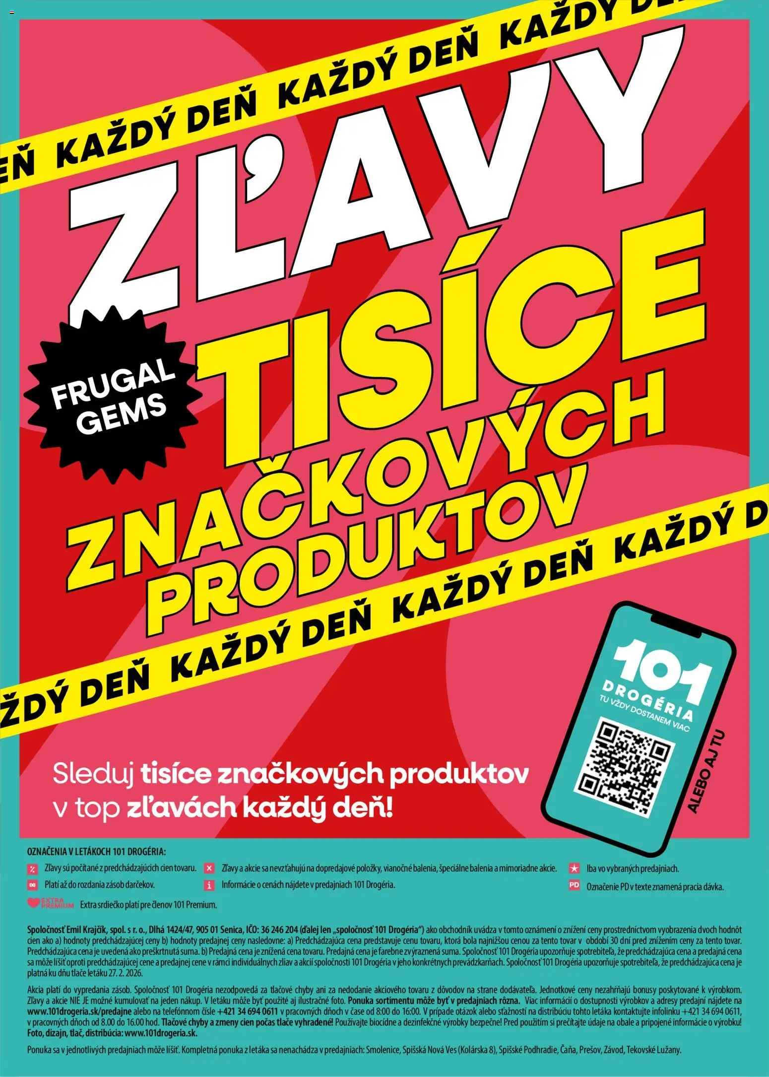 Nové 101 drogerie akcie – leták je platný od 26.03.2026 | Strana: 10