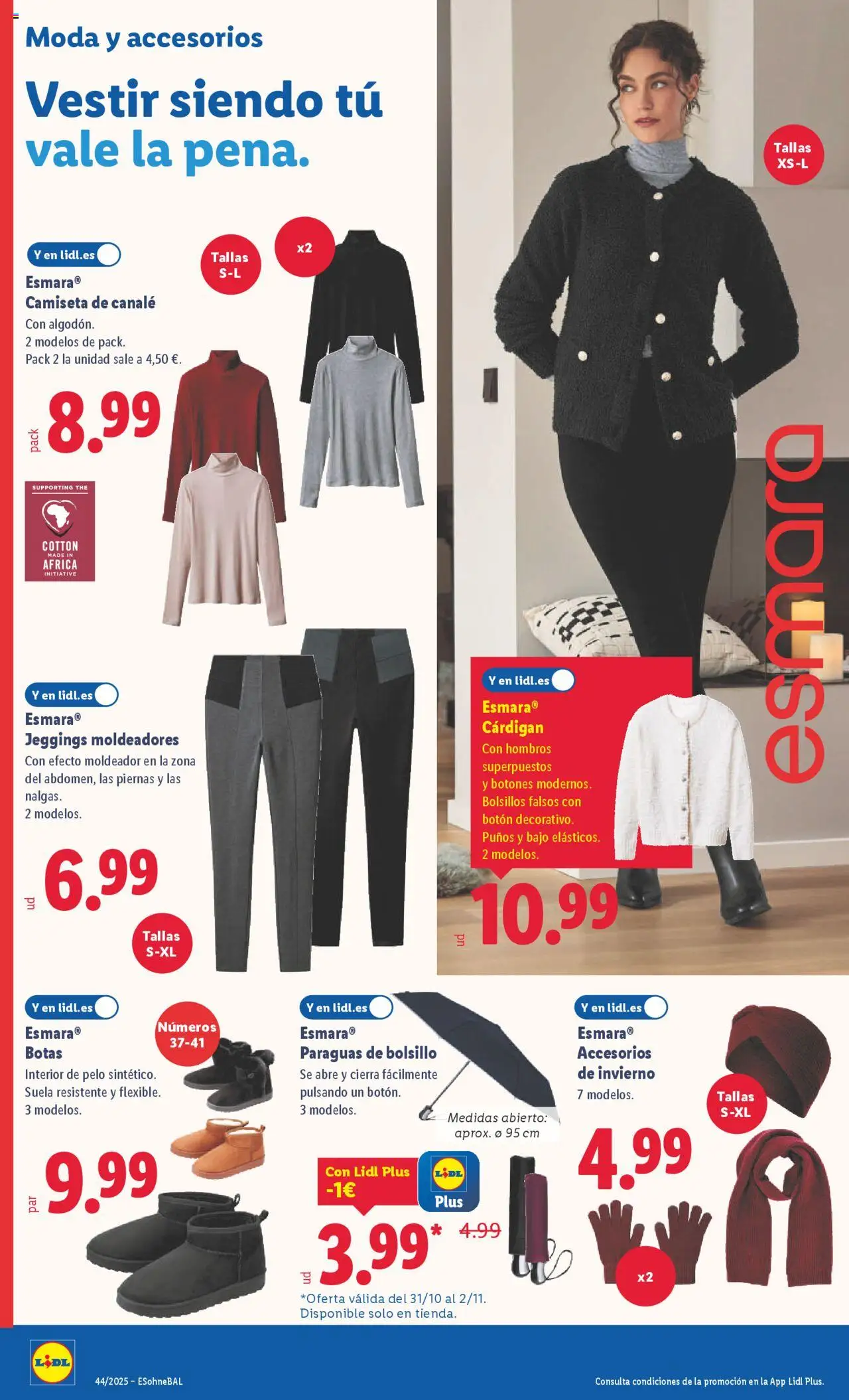 Lidl catálogo de bazar VAL │ válido desde el 27.10.2025 | Página: 16 | Productos: Botas
