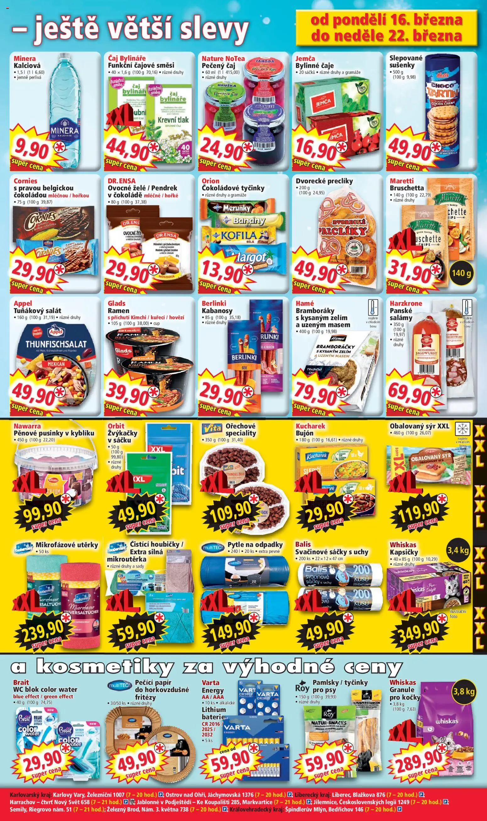 Norma leták od 16.03.2026 | Strana: 5 | Produkty: Banány, Bruschetta, Bujón, Baterie