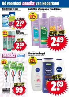 Dirk folder / publicité - Voorbeeld van een folder van Dirk, geldig van 22.04.2026 | Pagina: 24 | Producten: Shampoo, Conditioner, Douchegel, Tandpasta