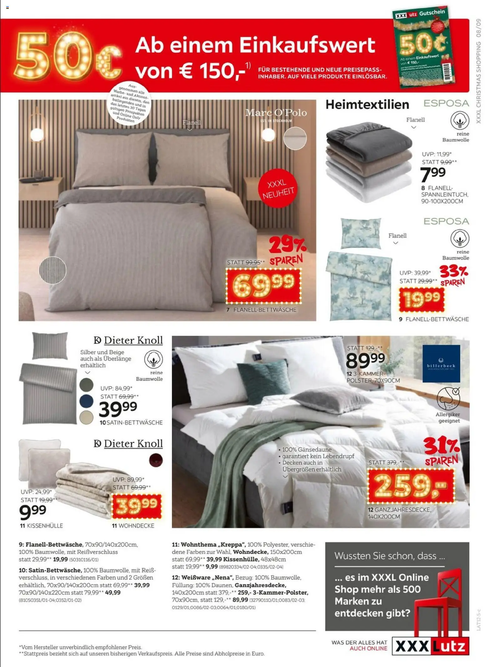 XXXLutz Prospekt aktuell gültig ab 02.12.2025 | Seite: 9