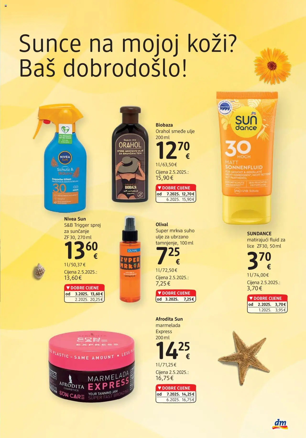 DM katalog | vrijedi od 01.08.2025 | Stranica: 3 | Proizvodi: Marmelada, Ulje, Mrkva, Nivea