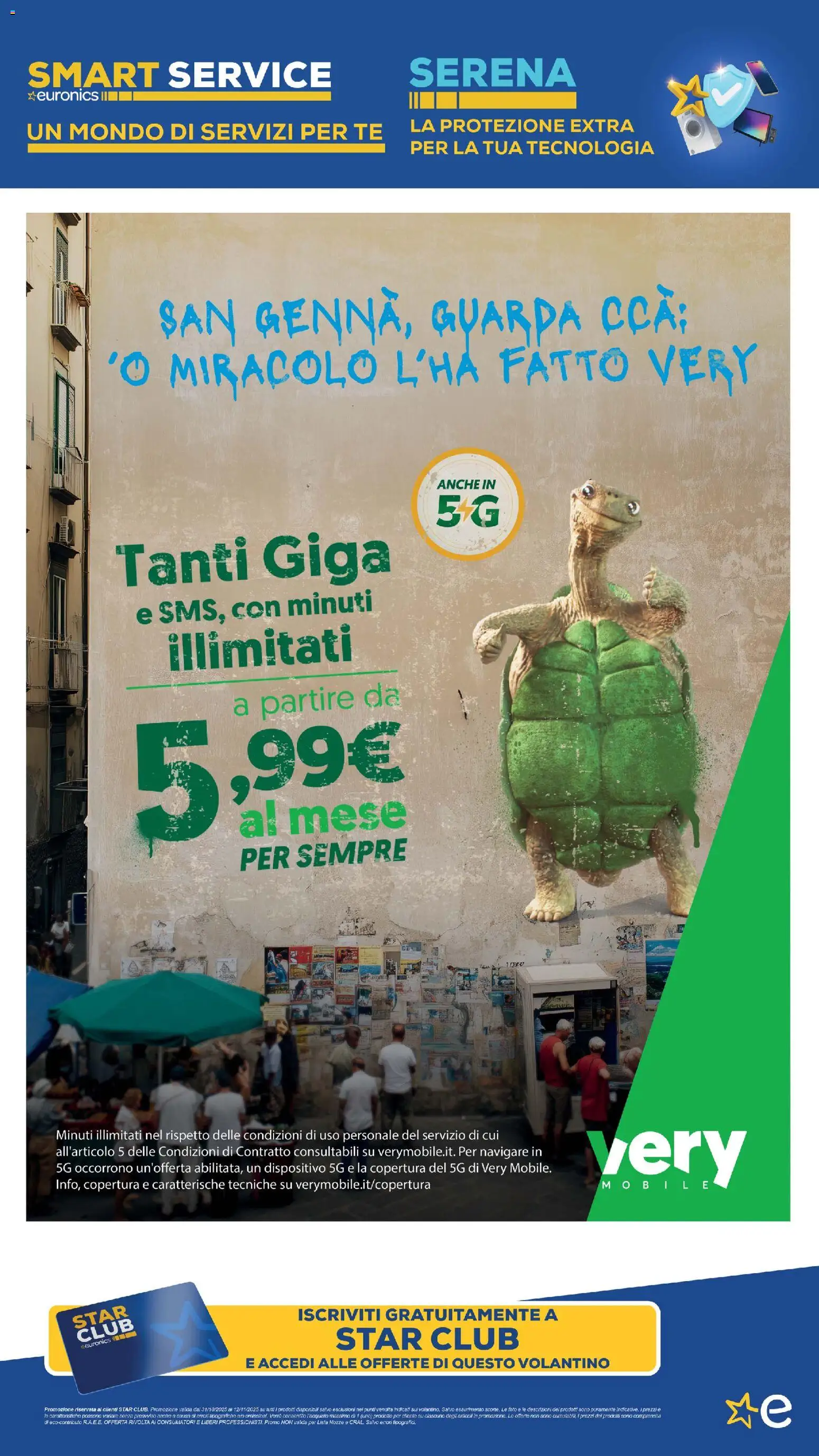 Volantino Euronics del 13.11.2025 | Pagina: 434 | Prodotti: Mobile, Tè, Lima