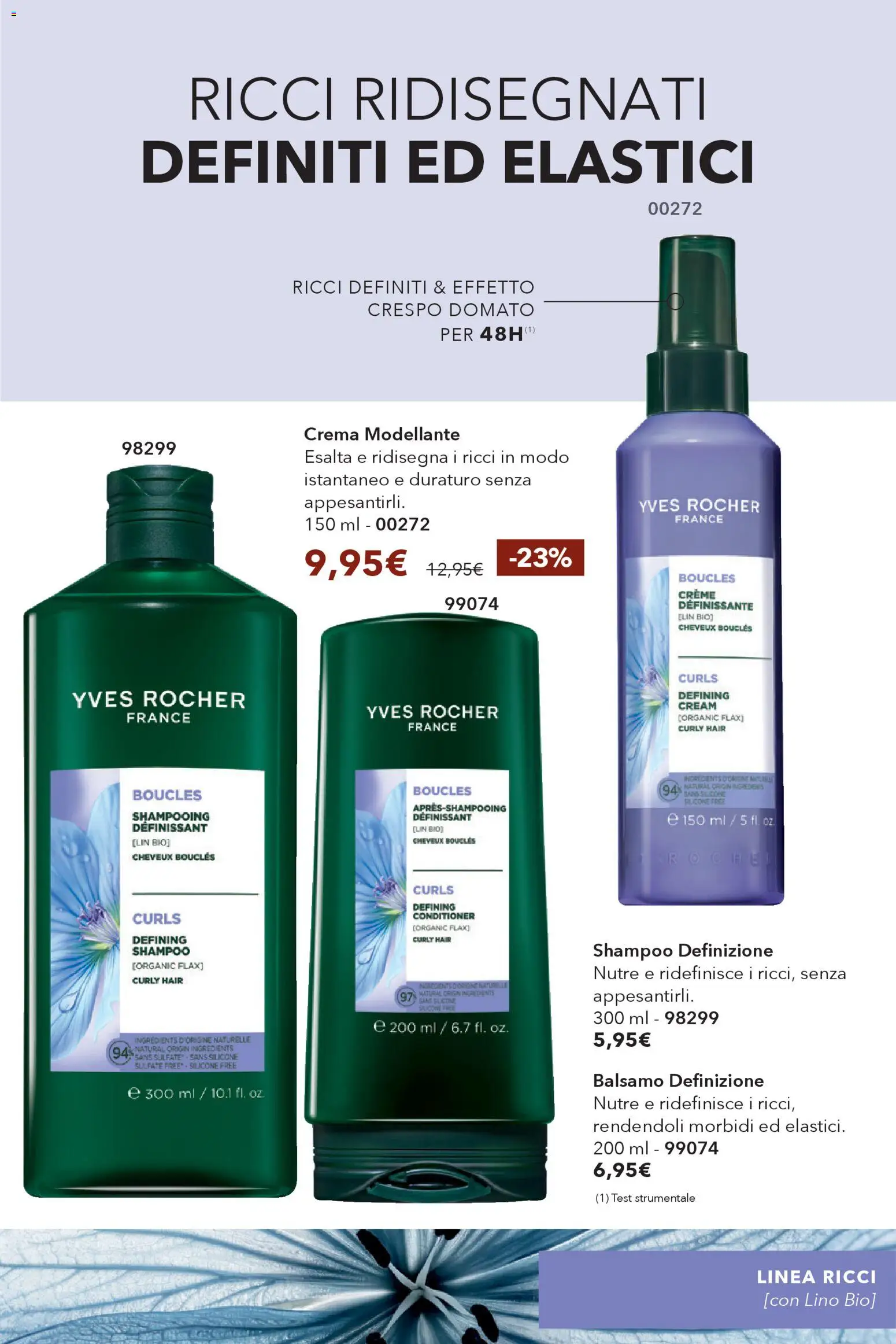 Volantino Yves Rocher del 17.02.2026 | Pagina: 57 | Prodotti: Balsamo, Crema, Silicone, Elastici