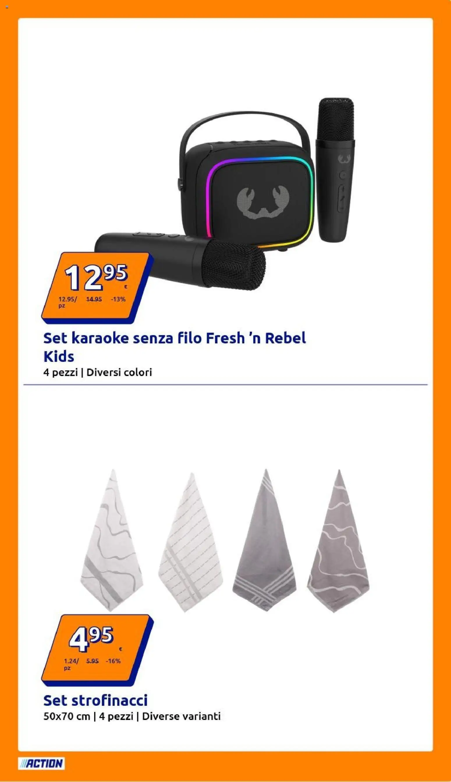 Volantino Action del 05.11.2025 | Pagina: 23 | Prodotti: Strofinacci