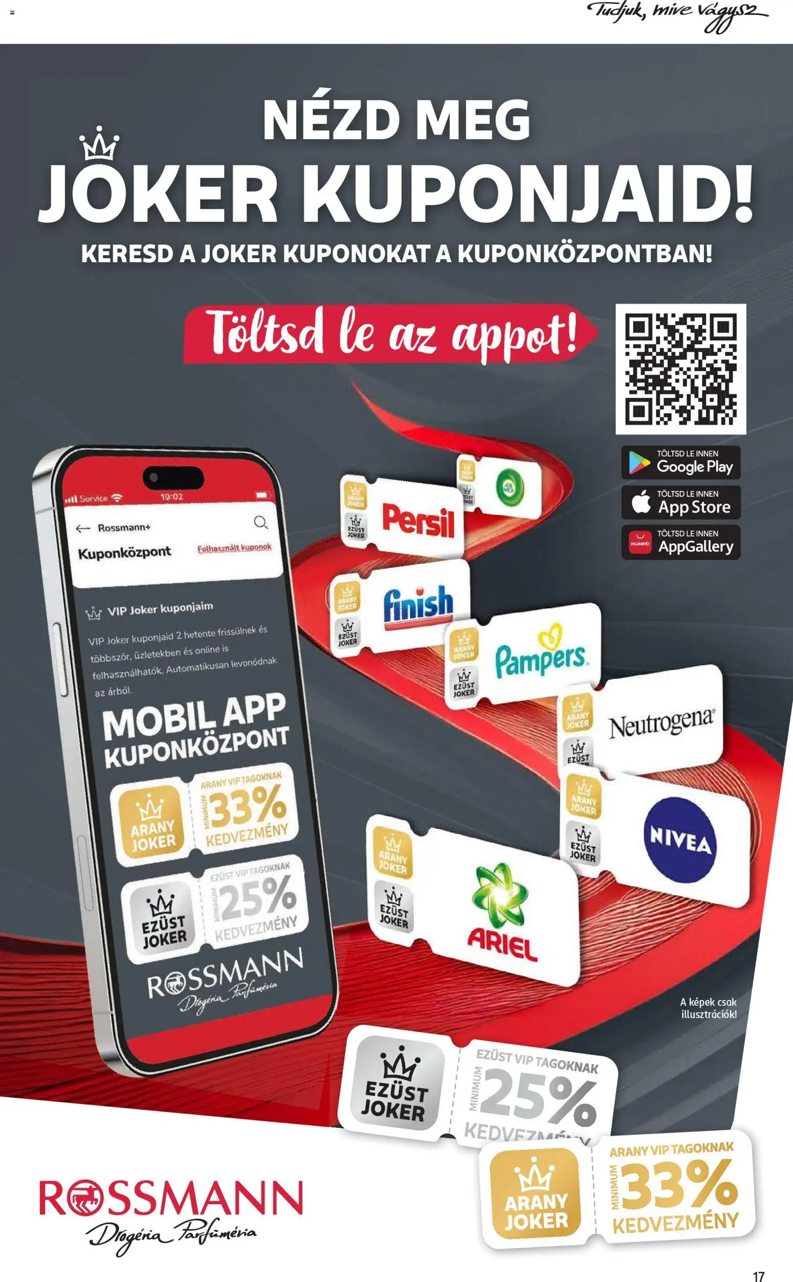 Rossmann akciós ujság - amely érvényes a következő dátumtól: 17.11.2025 | Oldal: 19 | Termékek: Ariel, Pampers, Persil