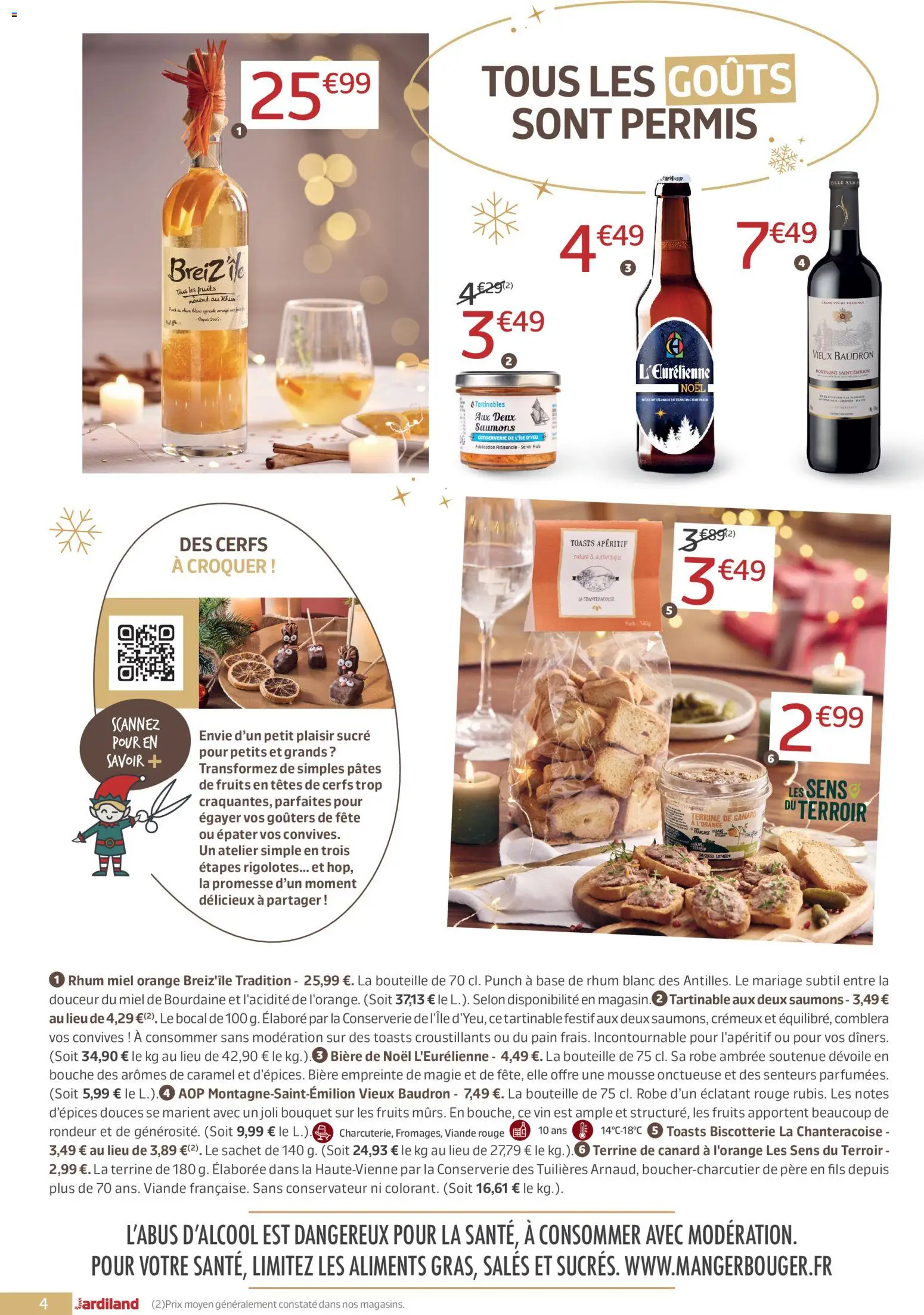 {H1} | Page: 4 | Produits: Robe, Orange, Base, Bière