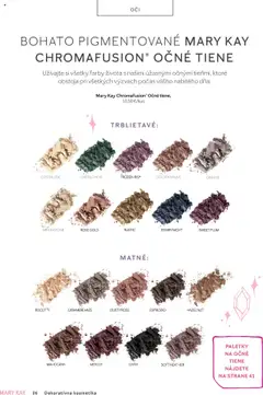 Nové Mary Kay akcie – leták je platný od 16.07.2025 | Strana: 36 | Produkty: Očné tiene