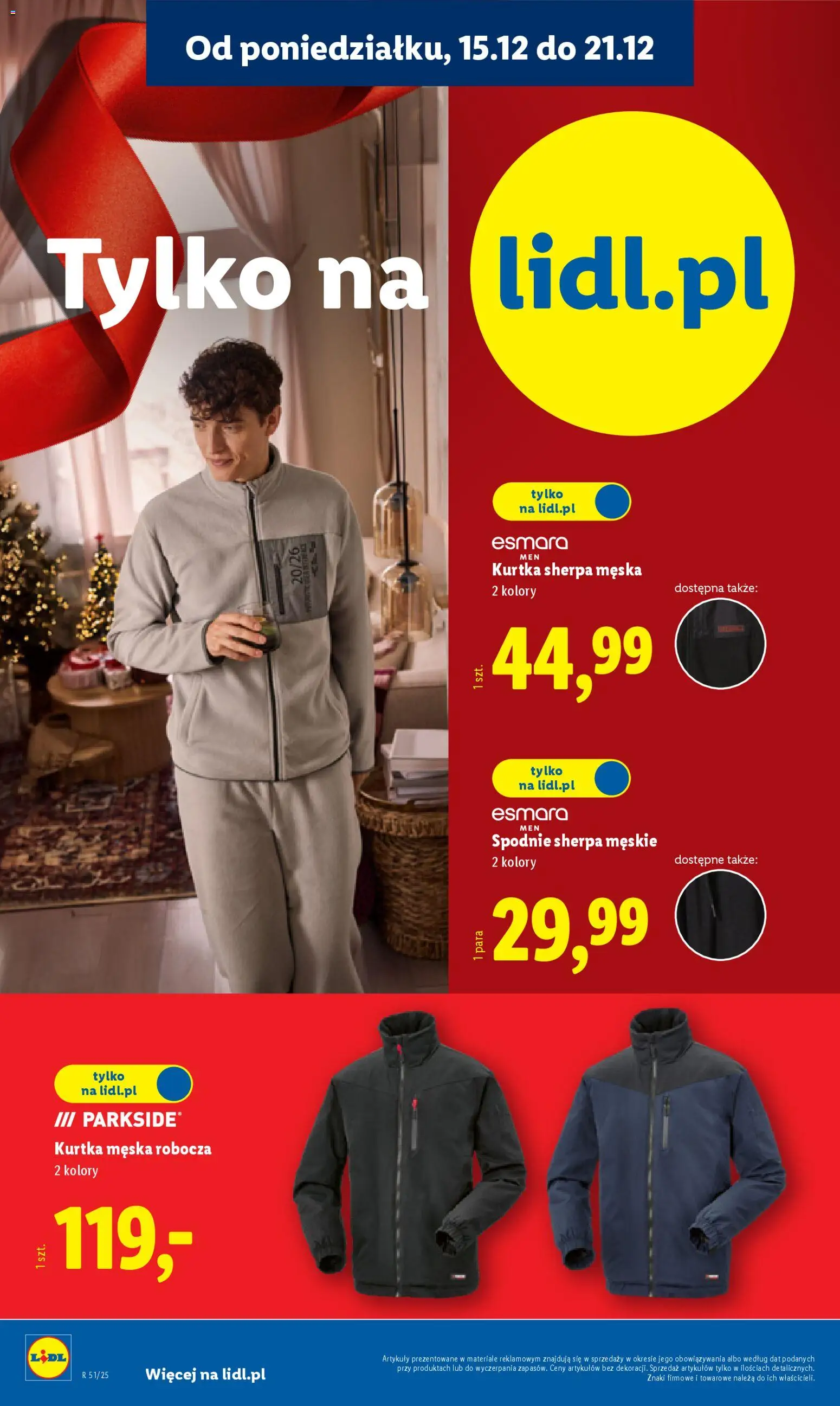 Lidl Katalog od 15.12.2025 | Strona: 6 | Produkty: Kurtka, Spodnie