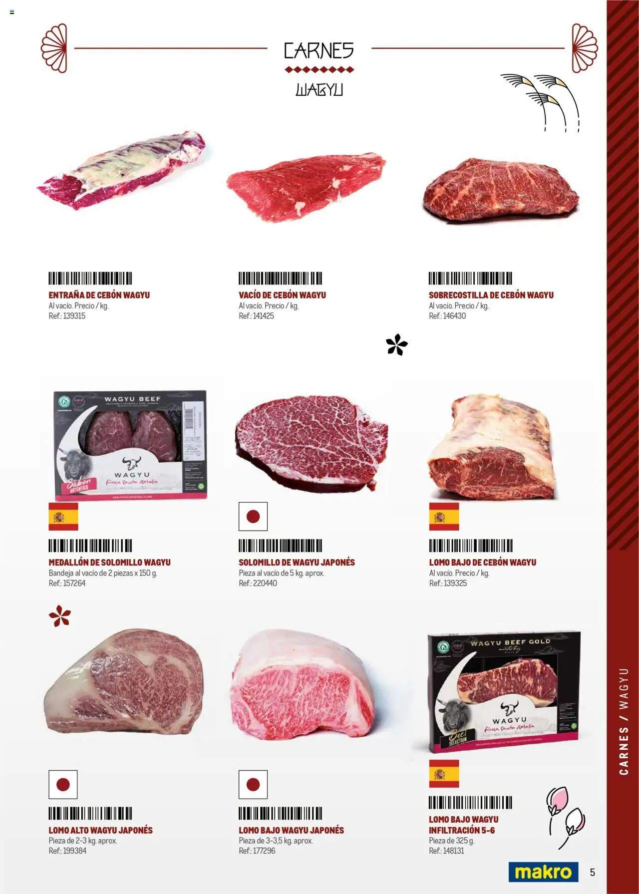 Makro - Cocina fusión asiática Norte II │ válido desde el 04.06.2025 | Página: 5 | Productos: Bandeja
