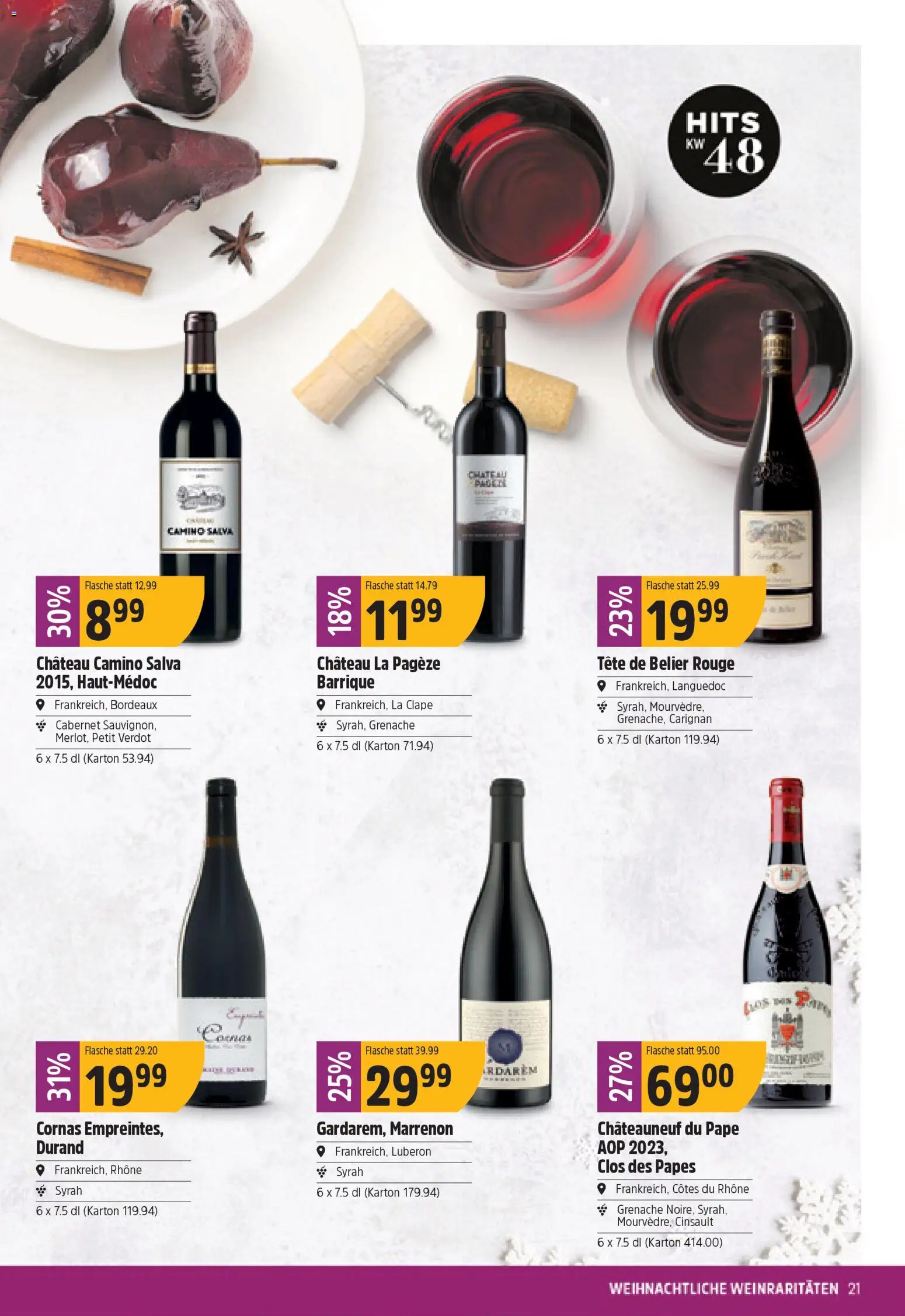 TopCC Aktionen – gültig ab 24.11.2025 | Seite: 21 | Produkte: Rouge