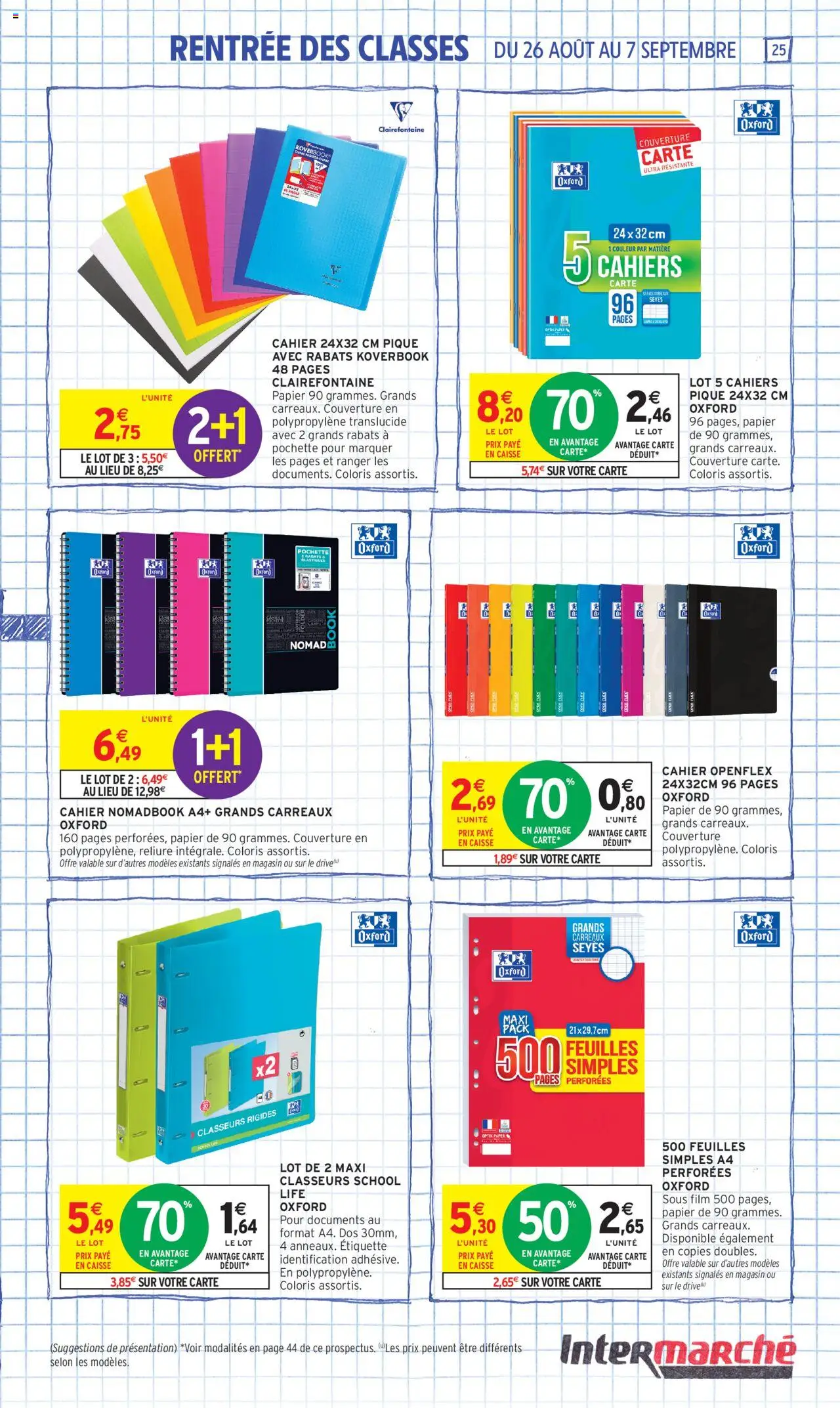  | Page: 25 | Produits: Couverture, Notebook, Élastiques