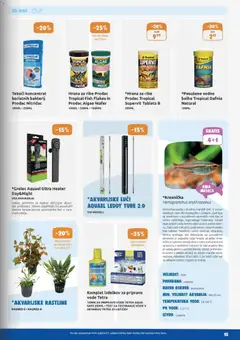 Mr. Pet katalog akcije – veljaven od 01.11.2025 | Stran: 15 | Izdelki: Tonik, Ribe, Riba, Voda