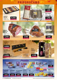 Mercator katalog akcije – veljaven od 01.10.2025 | Stran: 4 | Izdelki: Keksi, Kos, Bonboniera, Cokolada