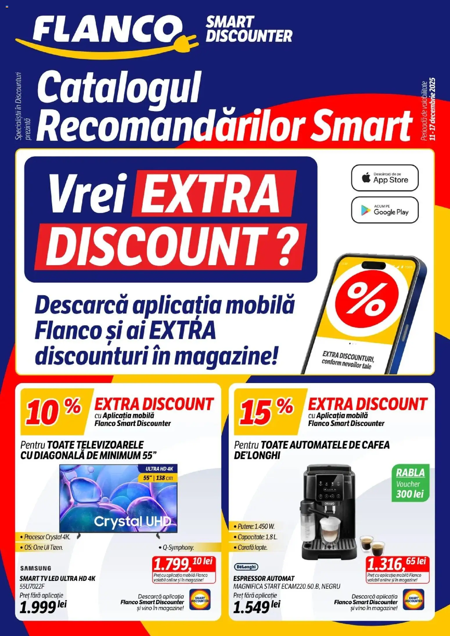 Noul catalog Flanco – valabil de la 11.12.2025 | Pagină: 1 | Produse: Espressor, Babak, Carafă, Cafea
