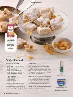 Alnatura Prospekt ab 01.11.2025 gültig | Seite: 16 | Produkte: Rosinen, Backofen, Kuchen, Speisequark