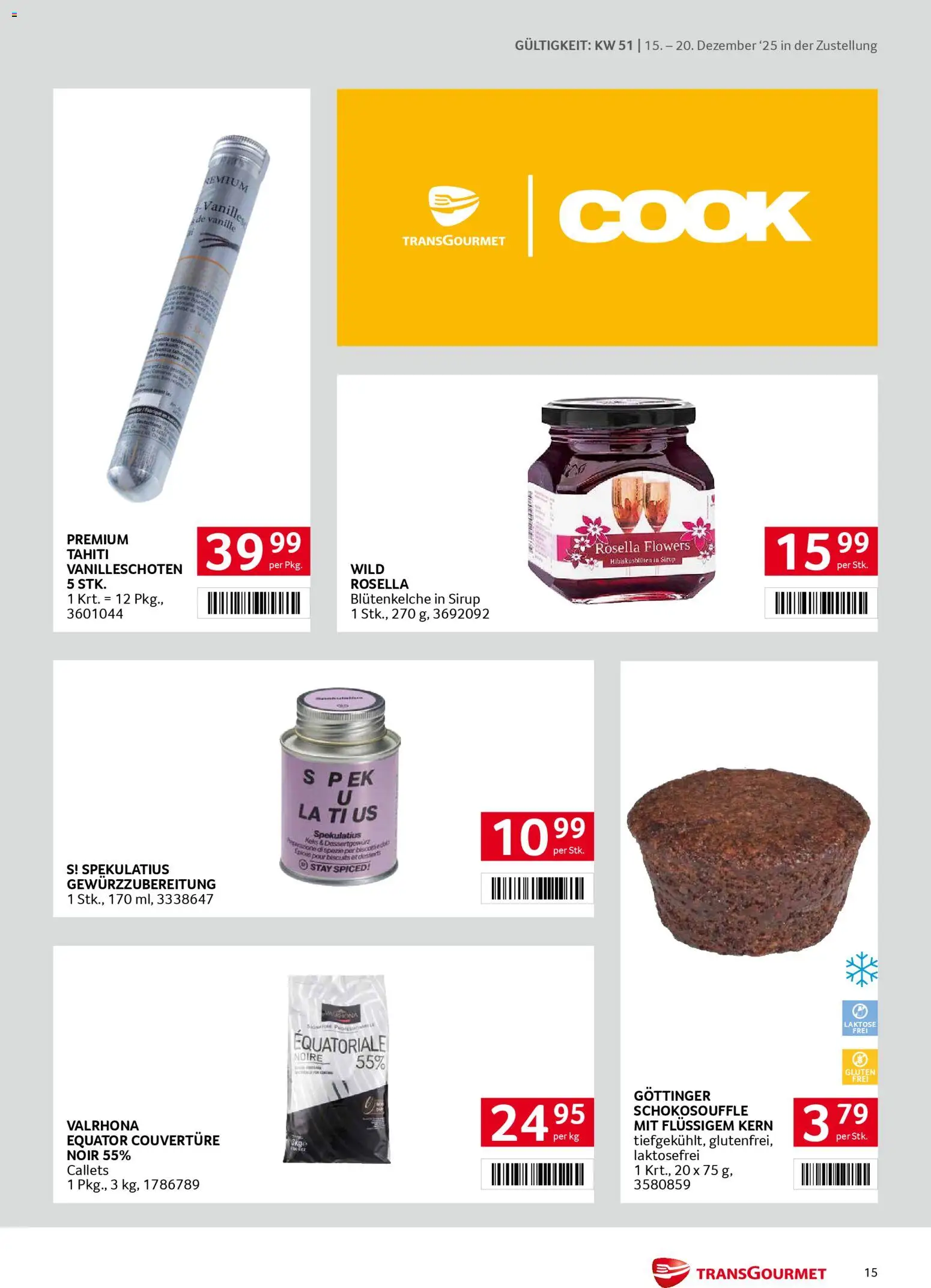 Transgourmet Zustellaktion gültig ab 15.12.2025 | Seite: 15
