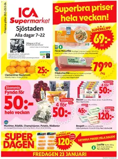 ICA Supermarket - Stockholm - Förhandsvisning av reklamblad från butik ICA Supermarket aktuell från 19.01.2026