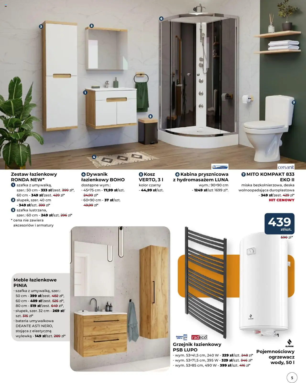 Mrówka Gazetka - Lubliniec od 10.07.2025 | Strona: 5 | Produkty: Bateria, Kosz