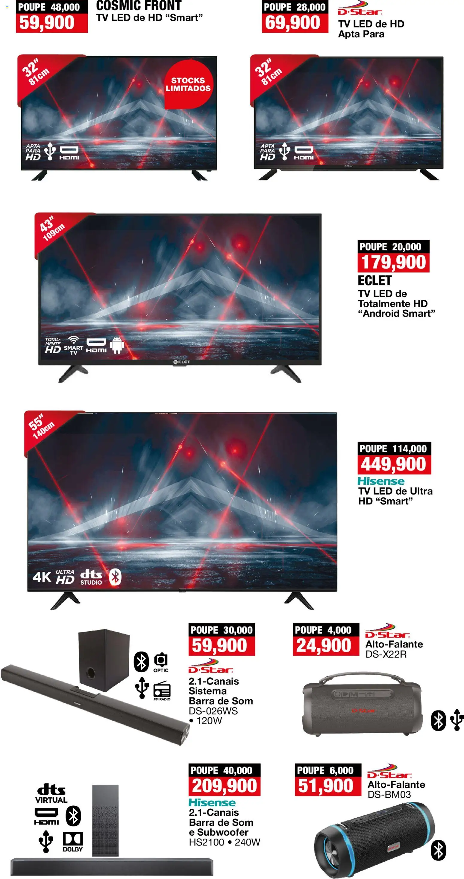 New OK Furniture catalogue – valid from 24.11.2025 | Page: 7 | Products: Radio, TV, Subwoofer