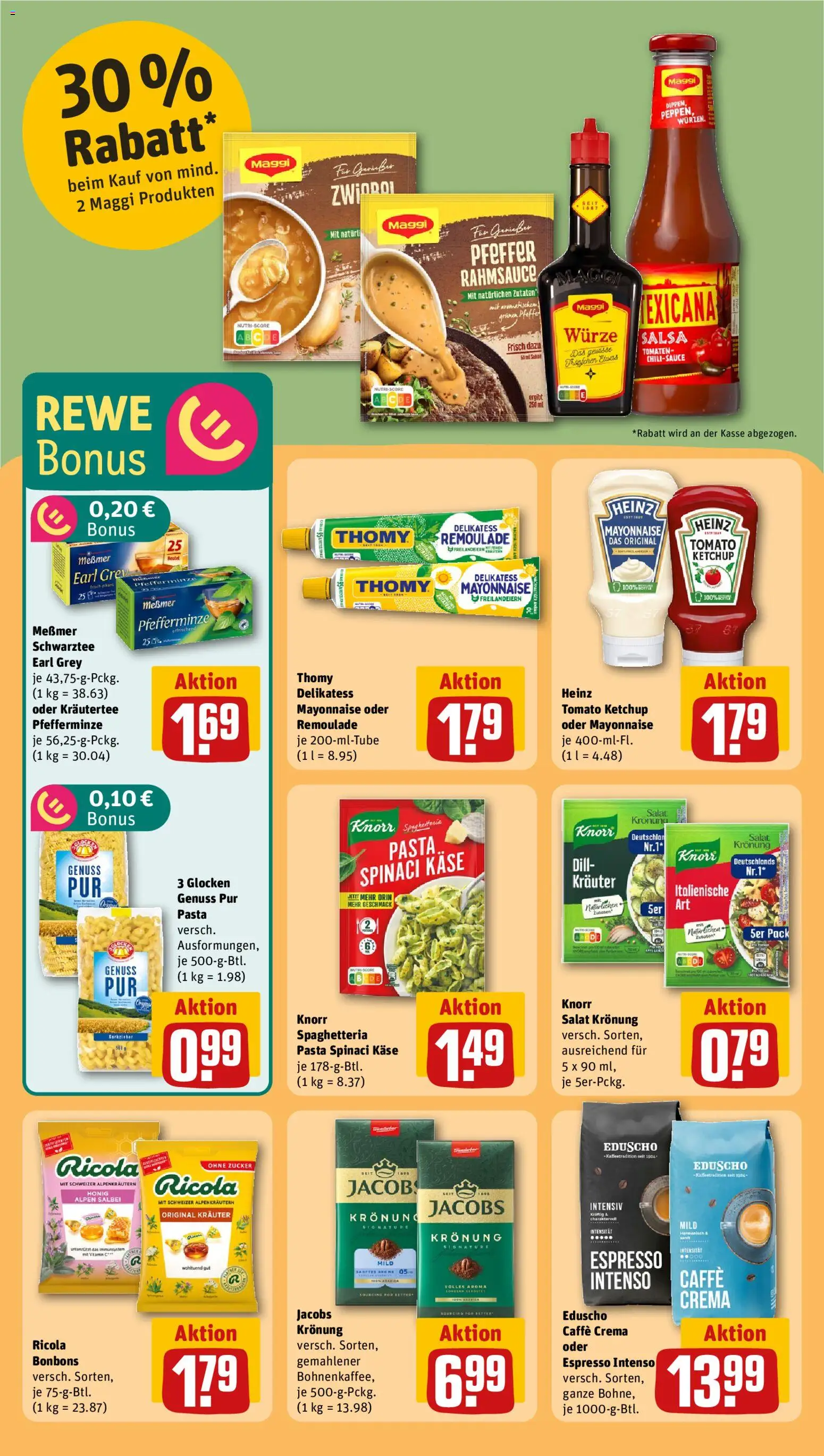 Rewe Prospekt 	 – gültig ab 05.01.2026 | Seite: 20 | Produkte: Maggi, Knorr, Dill, Pasta