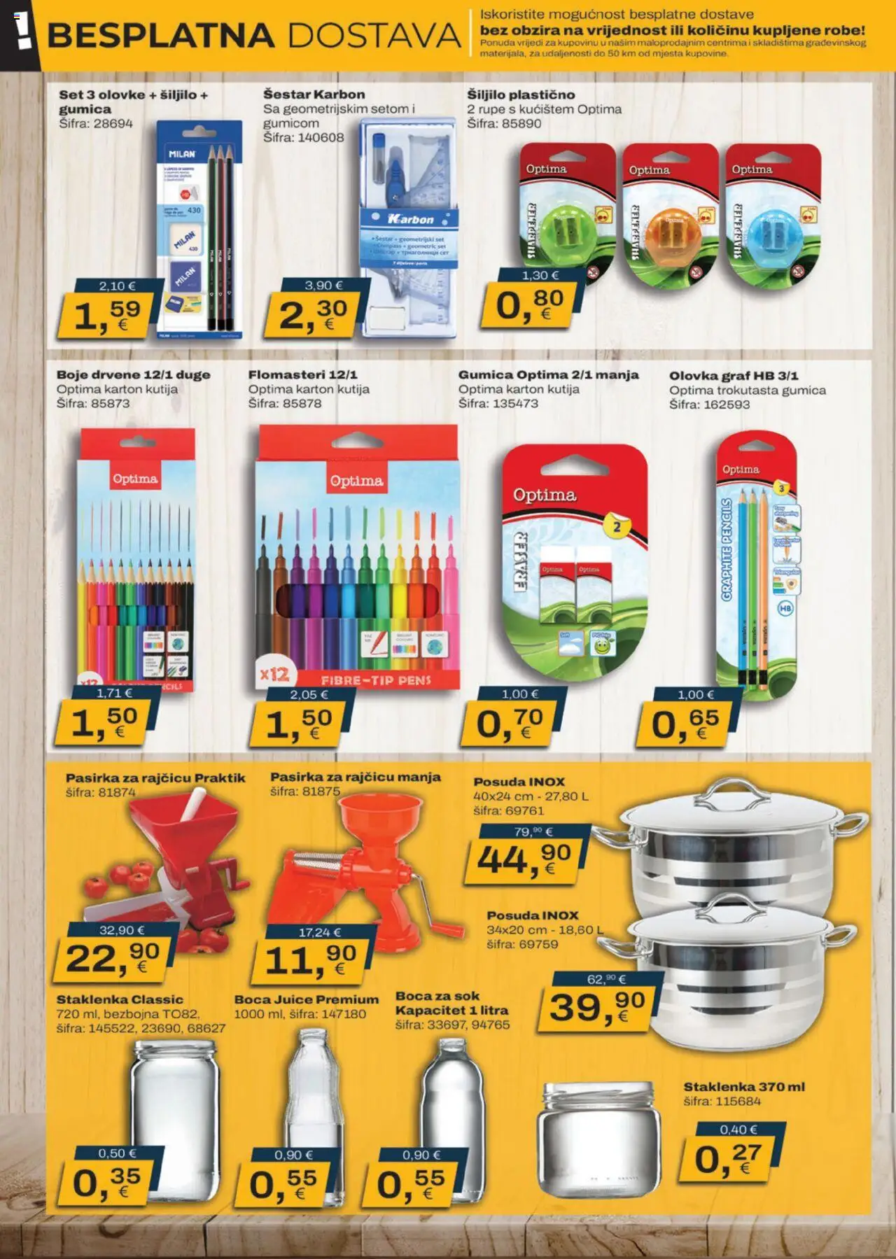 Vinkoprom katalog | vrijedi od 04.08.2025 | Stranica: 6 | Proizvodi: Šiljilo, Kutija, Sok, Pasirka