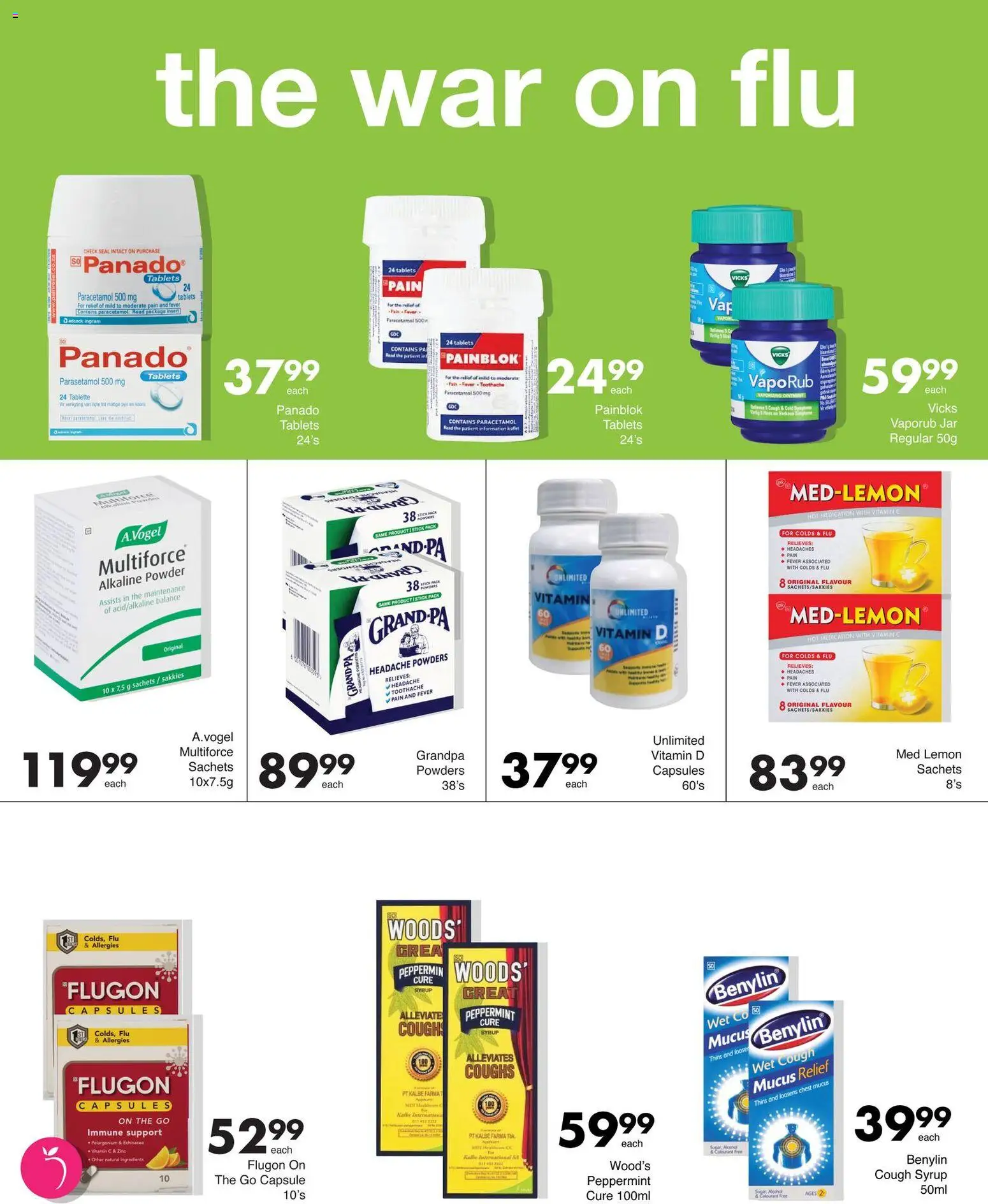 New Save catalogue – valid from 12.02.2026 | Page: 41 | Products: Cough syrup, Powder, Syrup, Lemon