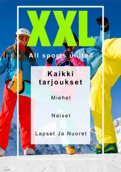 XXL-mainoslehti voimassa 08.10.2025 alkaen