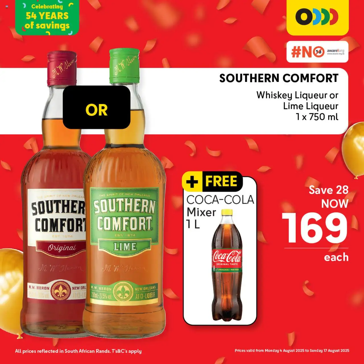 Makro Birthday Deals Liquor │ valid from 04.08.2025 | Page: 4 | Products: Mixer, Whiskey, Lime