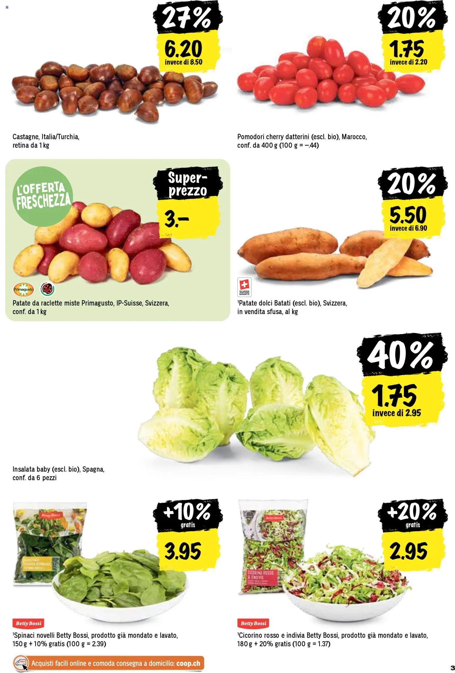 Coop - Una settimana di azioni – gültig ab 20.11.2025 | Seite: 3