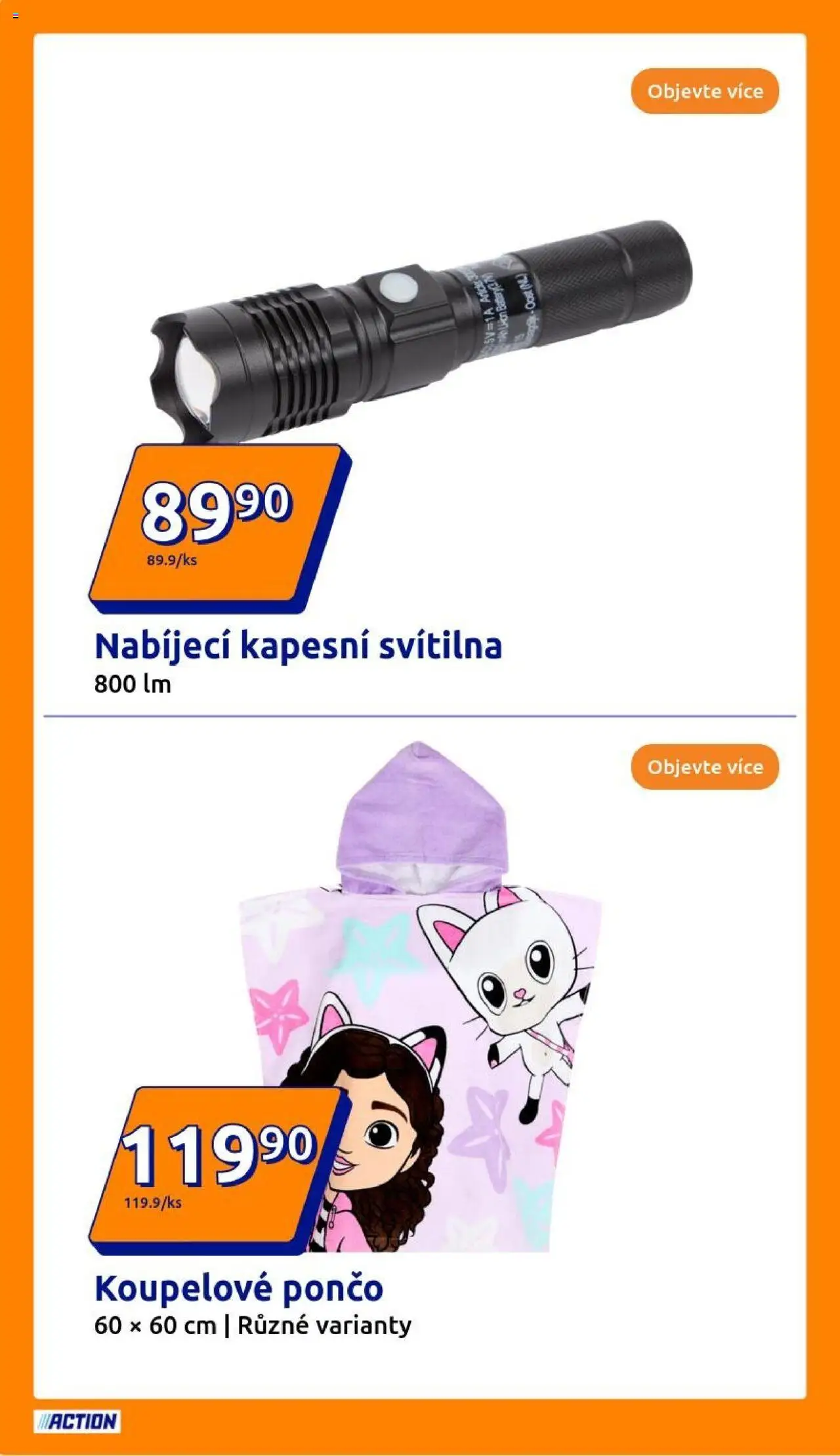 Action leták od 18.06.2025 | Strana: 12 | Produkty: Pončo, Svítilna