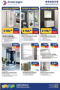 Anteprima del volantino Volantino Eurobrico	 valido a partire dal 09.10.2025 | Pagina: 16 | Prodotti: Scaletta, Lavatrice, Piatto, Portabiancheria