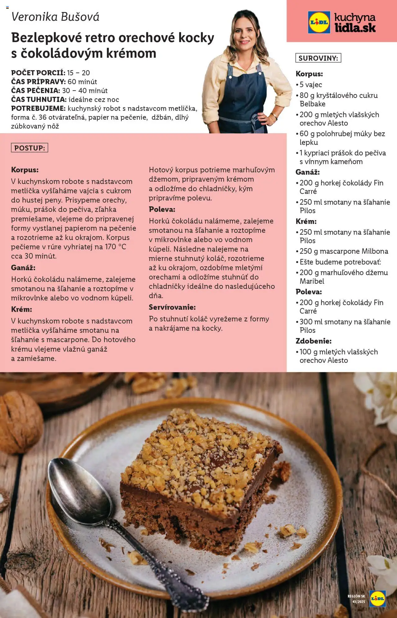 Nové Lidl akcie – leták je platný od 20.10.2025 | Strana: 99 | Produkty: Kuchyňa, Kuchynský robot, Prášok do pečiva, Koláč