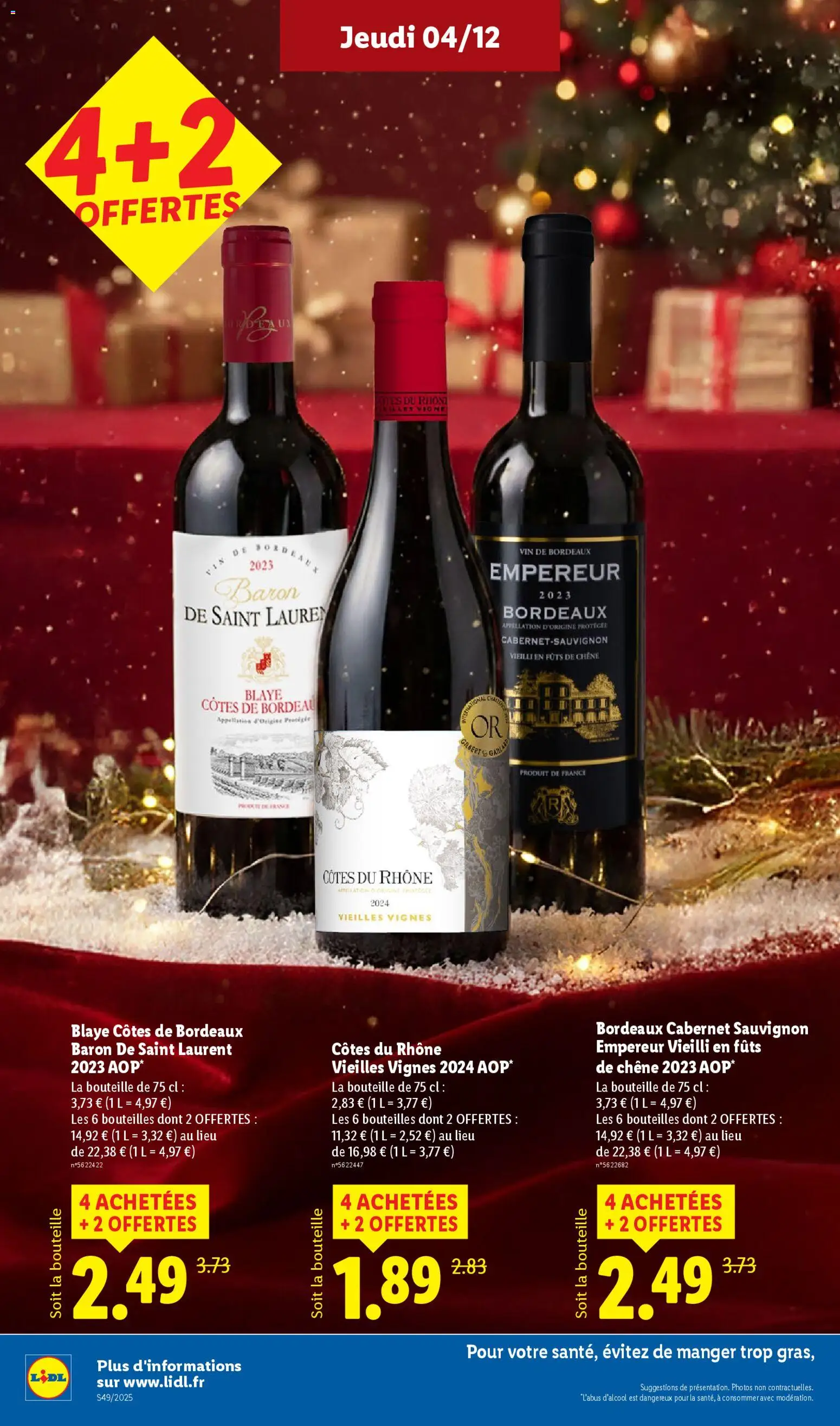 {H1} | Page: 34 | Produits: Côtes du rhône vieilles vignes, Vin