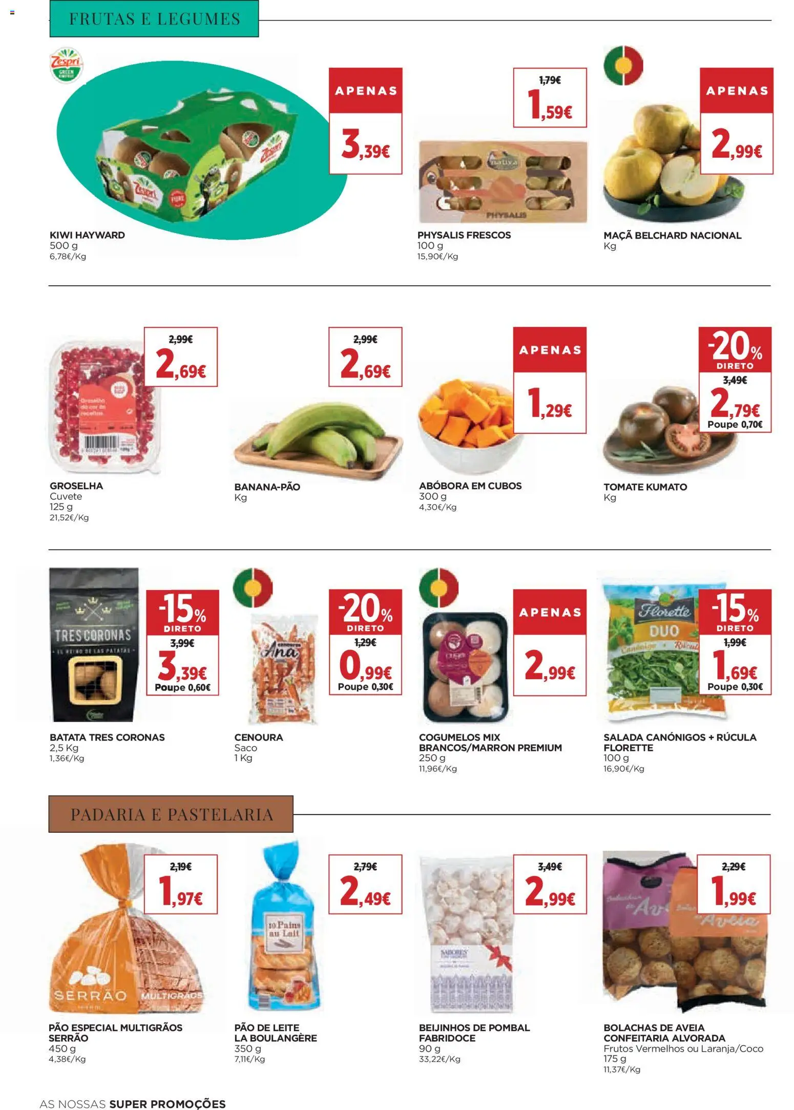 El Corte Ingles folheto │ válido de 30.01.2026 | Página: 16 | Produtos: Aveia, Maça, Cogumelos, Salada