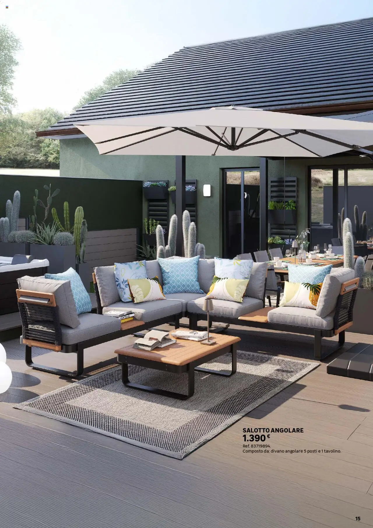 Volantino Leroy Merlin del 02.06.2025 | Pagina: 15 | Prodotti: Divano angolare, Divano
